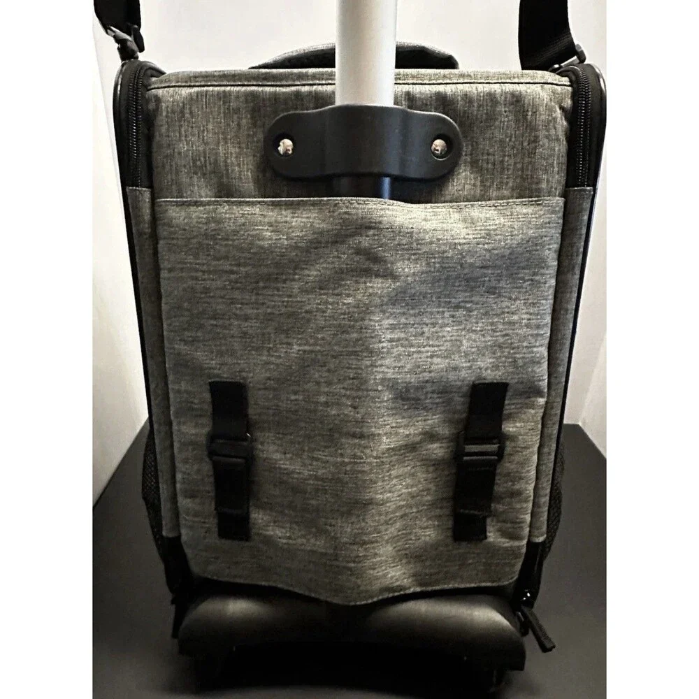 Rolling Pet Cat Dog Carrier Bergan Airline Compliant. For Pets Up To 15 Lbs.